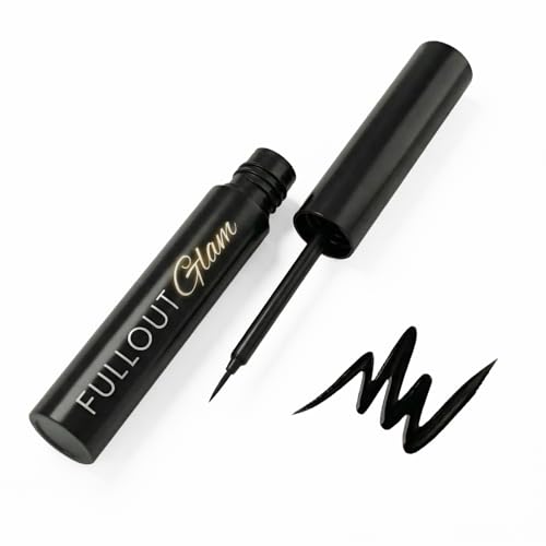 Full Out Glam Liquid Liner Magnetic Eyeliner, Ultra Strong All-Day Hold for Magnetic Eyelashes, Water and Sweat Proof, Eas...