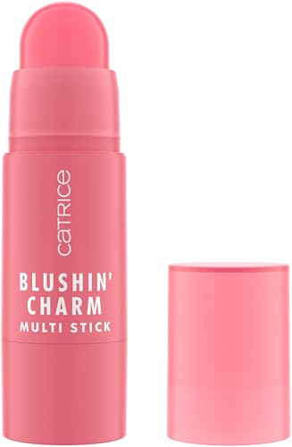 Catrice | Blushin' Charm Multi Stick | Creamy, Multi-Use Blush & Lip Tint | Buildable Dewy Finish | Vegan & Cruelty Free (...