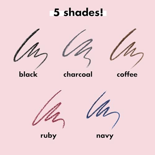 e.l.f. No Budge Retractable Eyeliner, Creamy, Ultra-Pigmented & Waterproof, Creates Bold & Defined Lines, Vegan & Cruelty-...