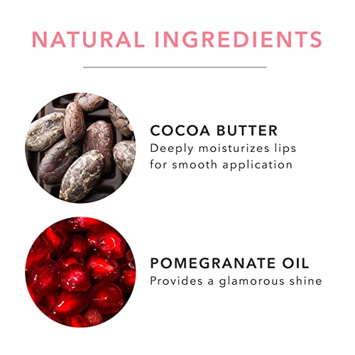 100% PURE Lip Gloss (Fruit Pigmented), Naked, High Shine, Moisturizing, Natural Lip Gloss, Sheer Finish, Tinted Lip Gloss ...