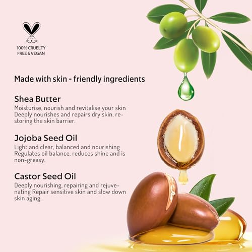 bayfree Multi Cream Blush & Blush Brush Set, Korean Makeup Blush for Cheeks, Multi-Use Face Balm, Lightweight & Hydrating,...