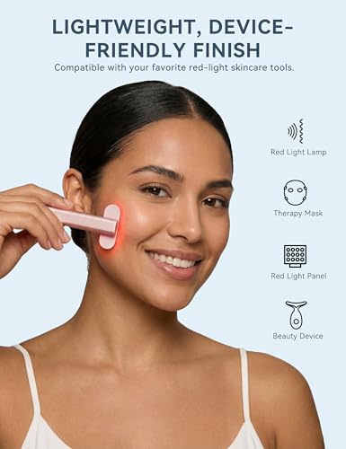 Red Light Therapy Activation Serum for Face – Activation & Hydration Booster for LED Mask, Microcurrent & Facial Devices –...