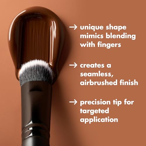 e.l.f. Tap & Blend Concealer Brush, Covers Blemishes & Dark Spots For An Airbrushed Finish With A Precision Tip, Syntheti...