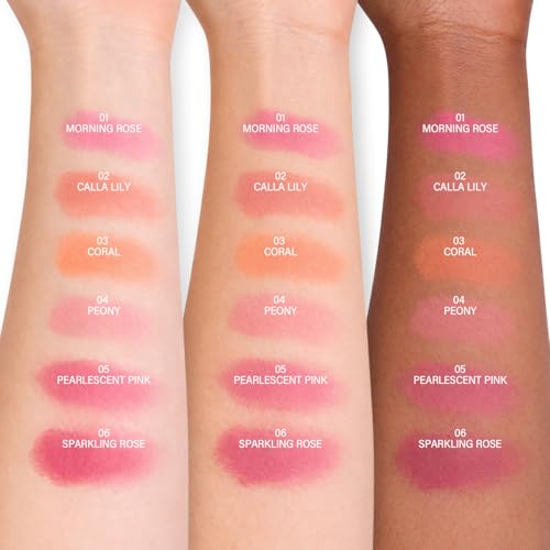 Blush for Cheeks, Matte Powder Blush Palette, Vegan, Cruelty-Free, High Pigment, Long Lasting, Buildable, Lightweight, Vel...