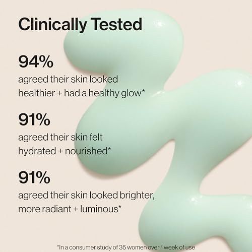 Honest Beauty Daily Green Juice Antioxidant Super Serum, Improves Skin Tone Texture, Gentle for Sensitive Skin, Fragrance-...