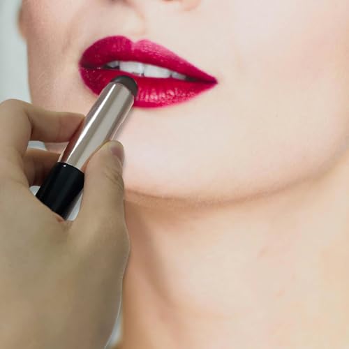 2pcs Silicone Makeup Blending Brush for Even & Detailed Application - Premium Elastic Silicone Lip & Concealer Brush Set (...