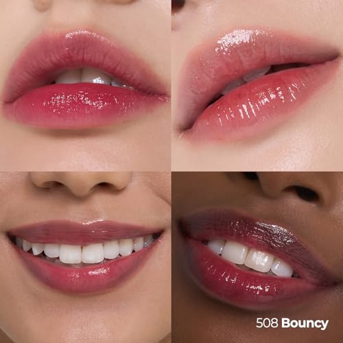 Laka Popping Balloon Lip Stain, 4.5g/0.15oz, Glossy Plumping Tint, Moisturizing, Non-Sticky Texture for All-Day Hydration,...