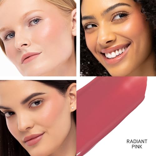 Physicians Formula Mineral Wear®Diamond Filler Cheek & Lip Color, Serum-to-Cream Multi-Use Liquid Blush Formula, Plumps & ...