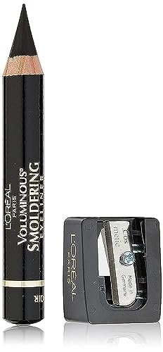 L'Oreal Paris Voluminous Smoldering Eyeliner, Black, 0.056 Oz, 1 Count