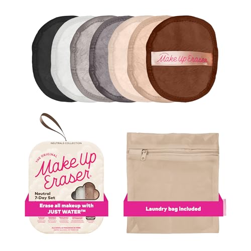 The Original Makeup Eraser, 7-Day Set, Erase All Makeup with Just Water, Including Waterproof Mascara, Eyeliner, Foundatio...