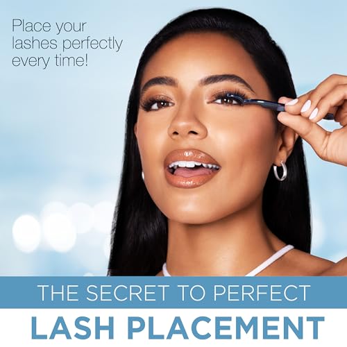 Ardell Seamless Lash Applicator Tool - Precision Lash Tweezers for Clusters & Strip Lashes, False Eyelash Placement Tool, ...