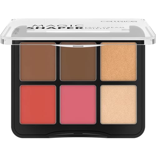 Catrice | Magic Shaper Face Cream Palette | Blush, Bronzer, & Highlighter | Longwearing, Blendable, & Buildable | Vegan & ...