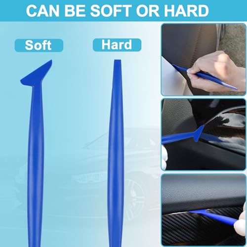 10PCS Window Tint Tools Kit, Premium Vinyl Wrap Kit, Easy to Apply Glass & Window Film Application Kit, Vehicle Vinyl Wrap...