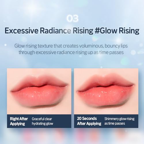 ETUDE Over Glowy Lip Stain Tint #13 Mauve Violet | Non-Sticky Vegan Lip Tint | Moisturized & Long-lasting Lip Gloss | Dail...