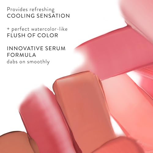 LAURA GELLER NEW YORK Serum Blush Tint, Lightweight Liquid Blush for Cheeks, Weightless Watercolor Sheer Finish, Practical...