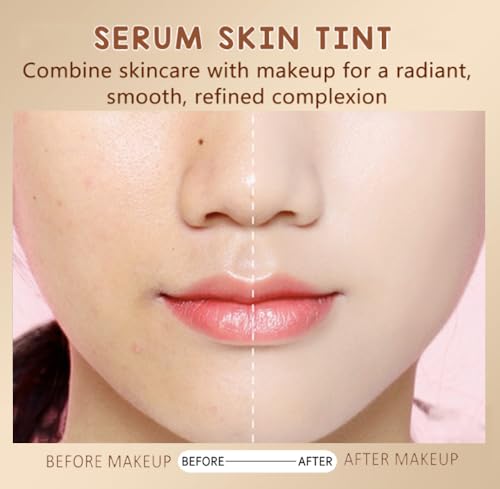 2 Pcs Foundation Stick Beauty Balm Serum Boosted Skin Tint, 2025 New Makeup Tint, Portabl Moisturizing Essence Contour Sti...