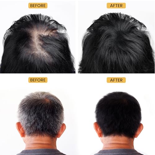 Root Touch Up Hair Color Stick for Gray Coverage - Instant Bald Spot Concealer Stick for Grays and Roots - Professional Sa...