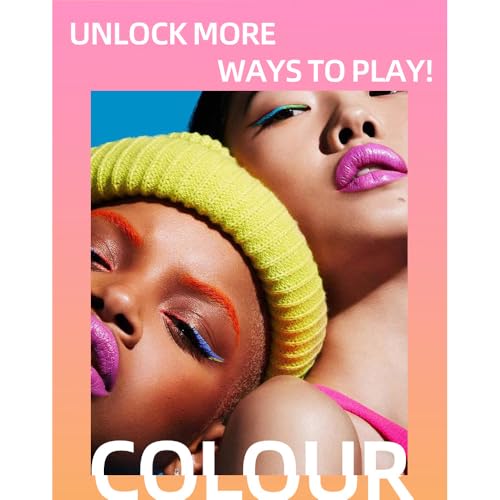 12 Colors Shimmer Eyeliner Pen Set, Waterproof, Long-Lasting, Glitter Eyeliner for Bold Eye Makeup, Metallic Glitter Finis...