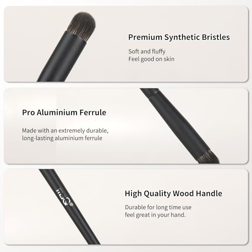 MSQ Concealer Brush Concealer Makeup Brush Under Eye Mini Small Makeup Foundation Brushes for Concealer Powder Liquid Make...