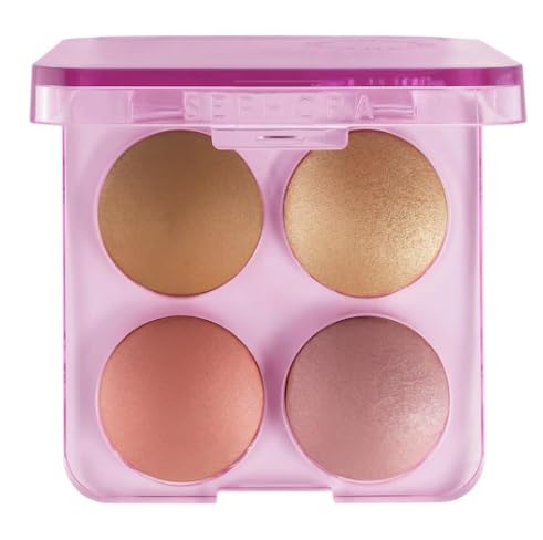 SEPHORA COLLECTION Colorful Face Bronzer, Blush & Highlighter Palette - 02 Medium to Tan -