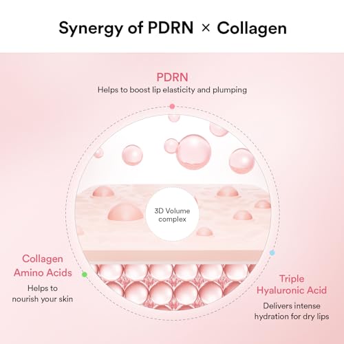 Abib PDRN Collagen Lip Mask Glazed Jelly 0.38 fl oz | Korean Lip Butter Balm Overnight Sleeping Mask Hydrating Care Moistu...