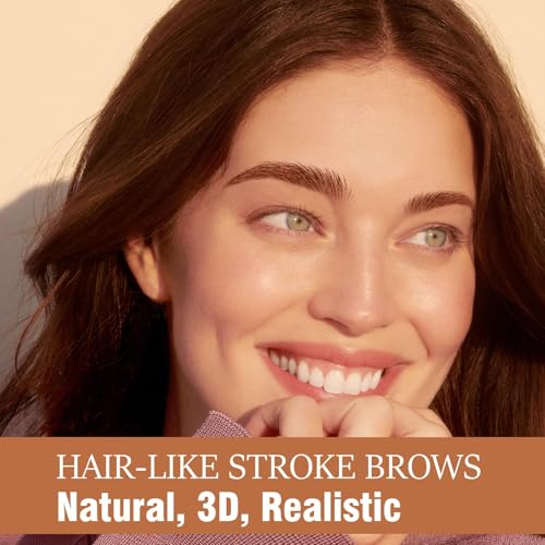 Eyebrow Pen, 2-in-1 Dual-Ended Microblading Eyebrow Pencil, Magical Faux Brow Pen with 4-Fork-Tip & Precise Brush-Tip Crea...