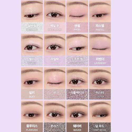 WAKEMAKE Soft Blurring Eye Palette #23 Mystic lavender, Eyeshadow Stick 1ea Set, 14g / 0.49 Fl Oz (Pack of 2)