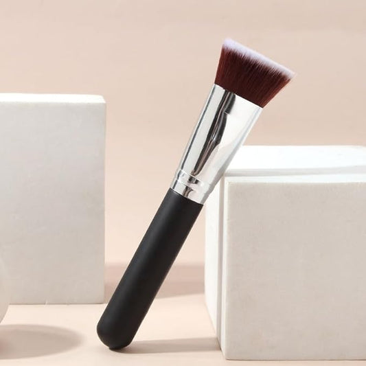 Flat Top Foundation Brush, Premium Makeup Brush, Comfortable Foundation Brush Perfect For Foundation,Cream,Buffing, Blendi...