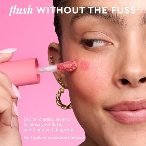 Glow Recipe Niacinamide Dewy Flush Tinted Liquid Blush Serum - Glowy Blush for Cheeks to Smooth, Hydrate & Brighten - Liqu...