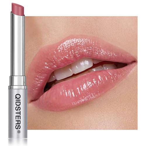 QIDSTERS Pink Honey Lipstick Tinted Lip Balm, Sheer Hydrating Lip Stain for All Skin Tones, Natural Lightweight Lips Gloss...