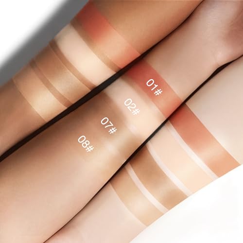 Boobeen Waterproof Concealer Stick, Soft Matte Cream Contour Concealer, For Blemishes, Dark Circles, Correction of Skin Co...