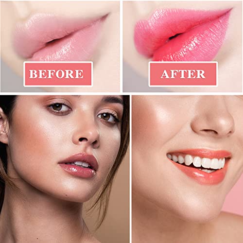 Lip Balm Honey Pot,Honey Lip Balm,Hydrating & Prevention Dry and Cracked Sleeping Lip Mask Lip Scrubs Exfoliator & Moistur...