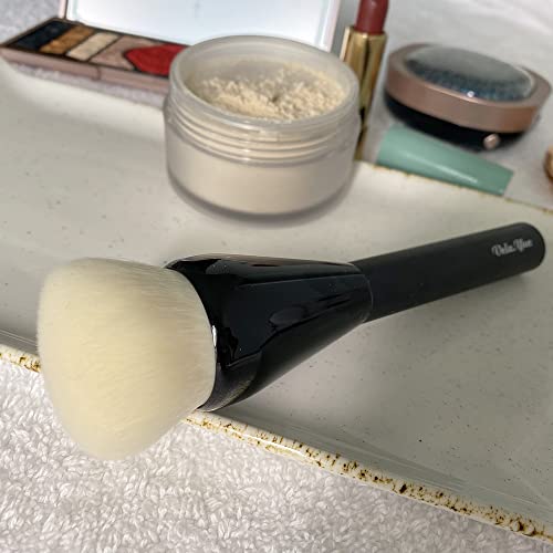 Vela.Yue Large Foundation Brush Soft Dense Full Coverage Buffing Blending Contouring Complexion Base Corrector Primer Make...