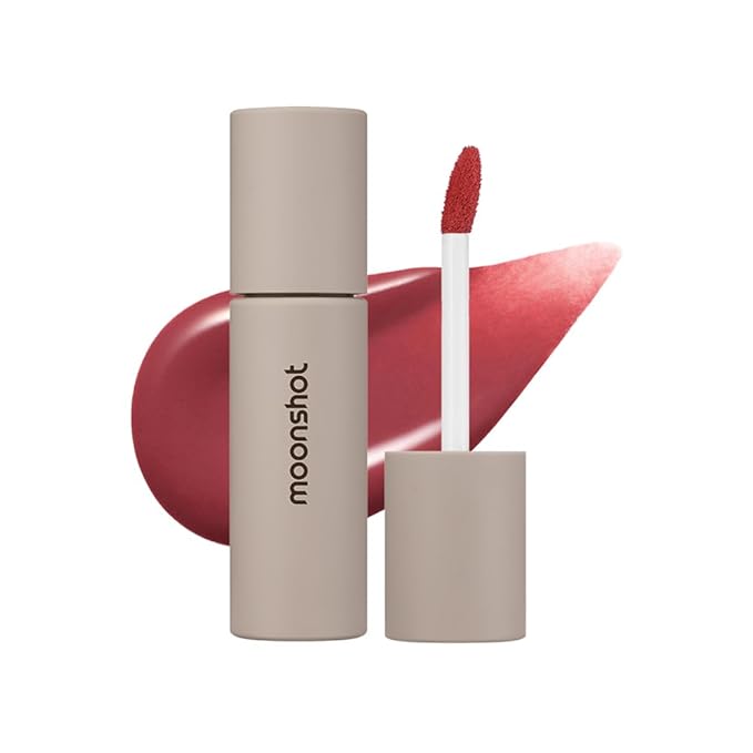 Moonshot KOREA Conscious Fit Mellow Lip Stain Longwear, Weightless, Not Animal Tested,Glow-Boosting, Long-Lasting, Comfort...