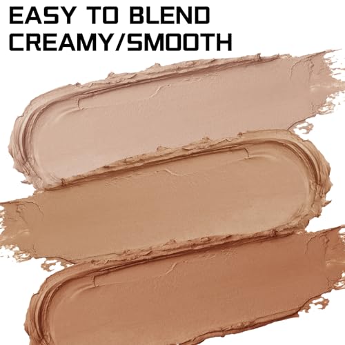 Apooliy Matte Foundation Stick,Lightweight Buildable Full Coverage, Longwear Face Foundation，Concealer Stick,Waterproof