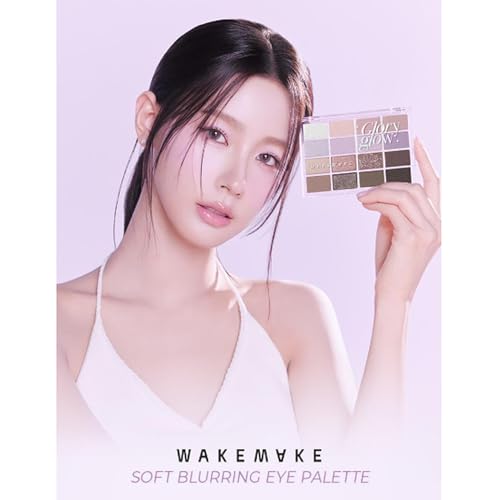 WAKEMAKE Soft Blurring Eye Palette #23 Mystic lavender, Eyeshadow Stick 1ea Set, 14g / 0.49 Fl Oz (Pack of 2)