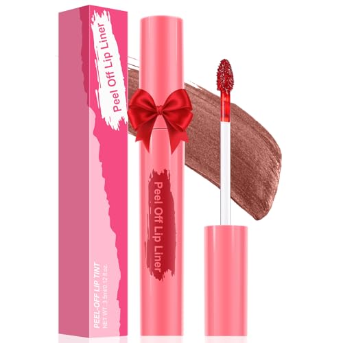 Ursoulney Lip Stain Peel Off - Long Wear Tattoo Lip Liner, Waterproof & Transfer-proof Peel Off Lip Stain with Matte Finis...