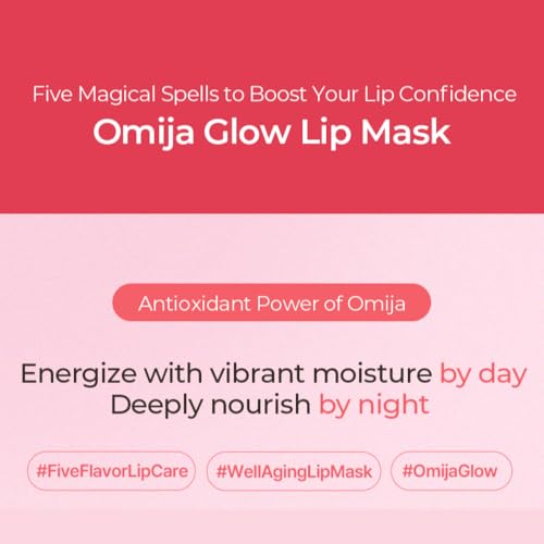 [hwarang'] Lip Care Collection – Hydrating & Plumping K-Beauty Treatments with Natural Extracts | Omija Glow Lip Mask & Yu...