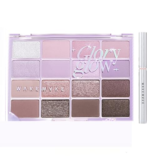 WAKEMAKE Soft Blurring Eye Palette #23 Mystic lavender, Eyeshadow Stick 1ea Set, 14g / 0.49 Fl Oz (Pack of 2)
