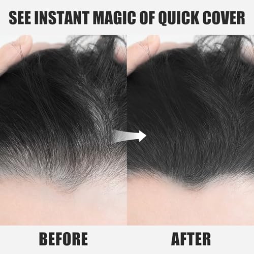 Root Touch Up Stick, Instant Gray Hair Cover Concealer Stick, 2-In-1 Double Head Hair Color Finishing, Hair Mascara Brush ...