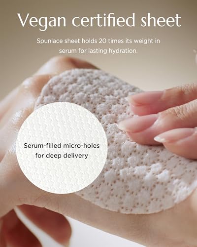 CHICHO Dandelion Radiance Serum Pads (90 Pads) – Jumbo 8cm Quick Mask Toner Pads – 80.2% Dandelion Biome + Lotus, Vegan pH...