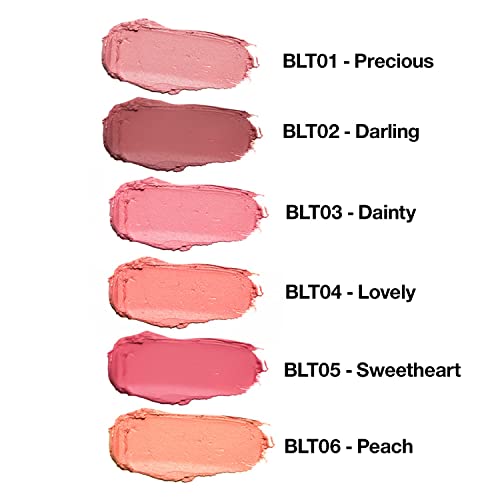 Palladio I'm Blushing 2-in-1 Cheek and Lip Tint, Buildable Lightweight Cream Blush, Sheer Multi Stick Hydrating formula, A...