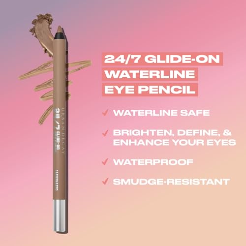 Urban Decay 24/7 Waterproof Waterline Eyeliner Pencil - Eye Liner for Tightlining + Defining, Smudge-Resistant, Transfer-R...