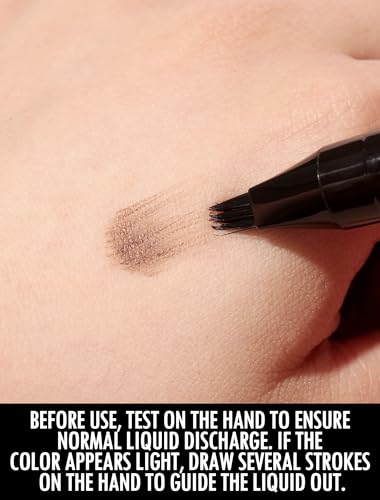 Anglicolor Eyebrow Pen, Angled Brow Brush, Microblading Eyebrow Pencils for Women, Natural Brow Pen, Eyebrow Brush To Hai...