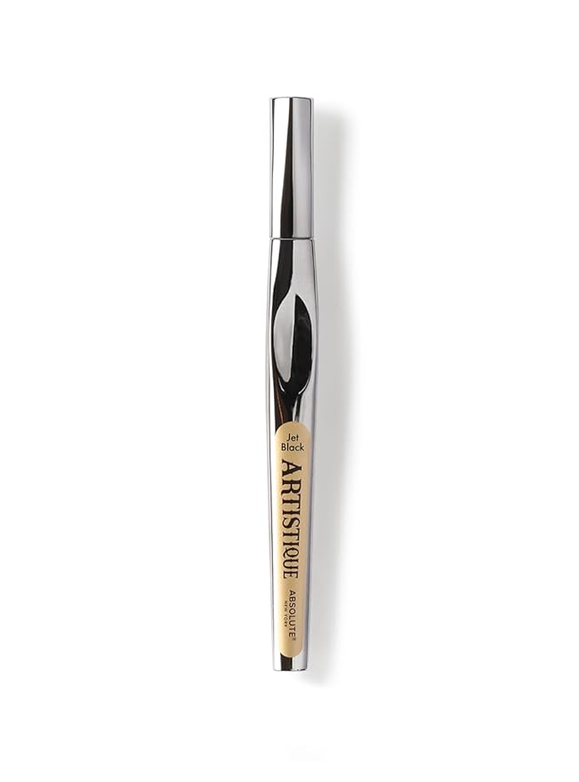 Absolute New York Artistique Easy Grip Liquid Eyeliner, Ultra Fine, Precision Tip, Waterproof (Jet Black Felt Tip)