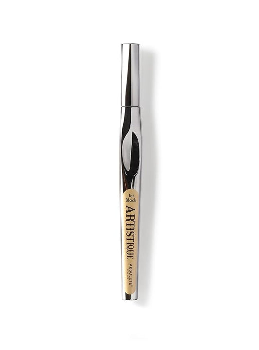 Absolute New York Artistique Easy Grip Liquid Eyeliner, Ultra Fine, Precision Tip, Waterproof (Jet Black Felt Tip)