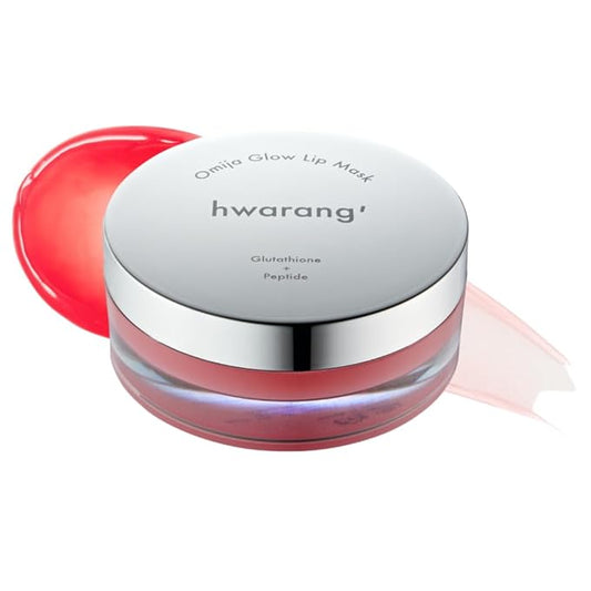 [hwarang'] Lip Care Collection – Hydrating & Plumping K-Beauty Treatments with Natural Extracts | Omija Glow Lip Mask & Yu...