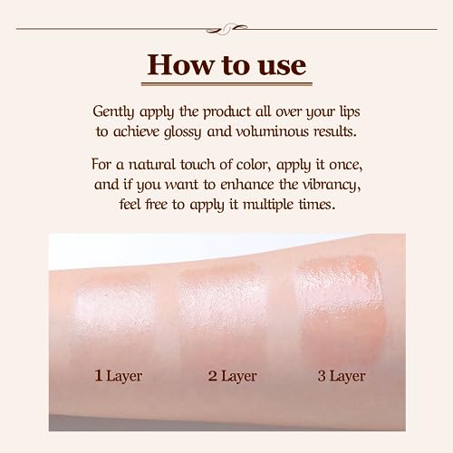 [CHALLANS de PARIS] BAUME à LÈVRES de PREMIER – Premium Tinted Lip Balm, Rose Glow, Moisturizing & Glossy Lip Care, Smooth...