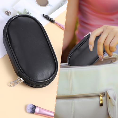 10 Pcs Travel Makeup Brush Set Mini Makeup Brushes Travel Size With Pack Portable Small Eyeshadow Eye Lipstick Foundation ...