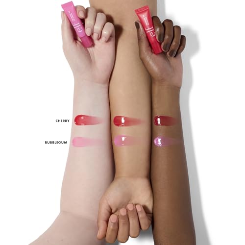 e.l.f. Squeeze Me More Lip Balm Duo, Moisturizing Balm For A Sheer Tint Of Color, Made With Hyaluronic Acid, Vegan & Cruel...